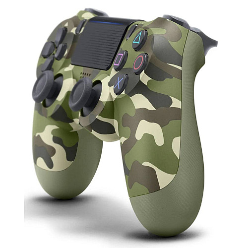 Беспроводной геймпад Play Station Dualshock 4 Wireless Bluetooth джойстик для приставки PS4 Green Camouflage