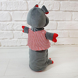 Чехол под шампанское Zolushka Поросенок Хосе в красном 35см (ZL452)