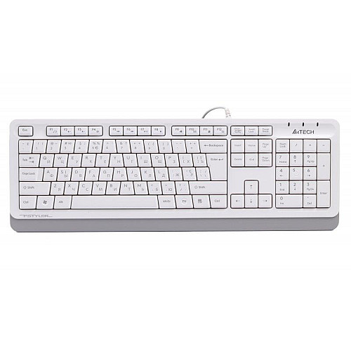 Клавиатура A4Tech Fstyler FKS10 White USB