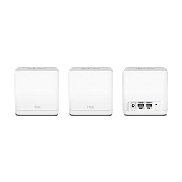 Бездротовий маршрутизатор Mercusys Halo H30G(3-pack) (AC1300, 2хGE WAN/LAN, Beamforming, MESH, 3-pack)