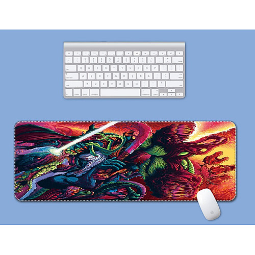 Игрова поверхня для комп'ютерної миші та клавіатури UKC 80х30 см Monster012