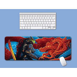 Ігрова поверхня для комп'ютерної миші та клавіатури UKC 80х30 см Monster021