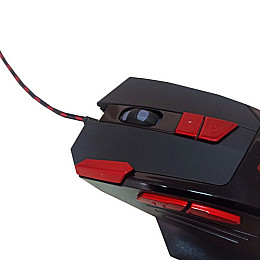 Игровая проводная мышь Jedel GM 625 для ПК и ноутбука DPI 800-2400 USB 7 кнопок Черный