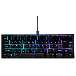Клавіатура 2E Gaming KG350UBK RGB Ukr (2E-KG350UBK) Чорна USB