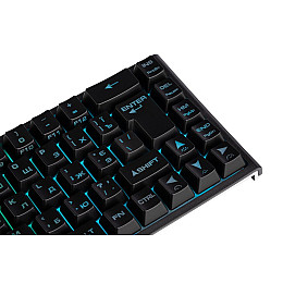 Клавіатура 2E Gaming KG350UBK RGB Ukr (2E-KG350UBK) Чорна USB