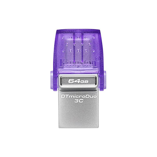 Флеш-накопитель USB3.2 64GB Type-C Kingston DataTraveler microDuo 3C (DTDUO3CG3/64GB)