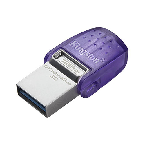 Флеш-накопитель USB3.2 128GB Type-C Kingston DataTraveler microDuo 3C (DTDUO3CG3/128GB)