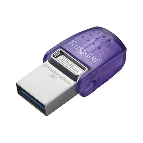 Флеш-накопитель USB3.2 256GB Type-C Kingston DataTraveler microDuo 3C (DTDUO3CG3/256GB)