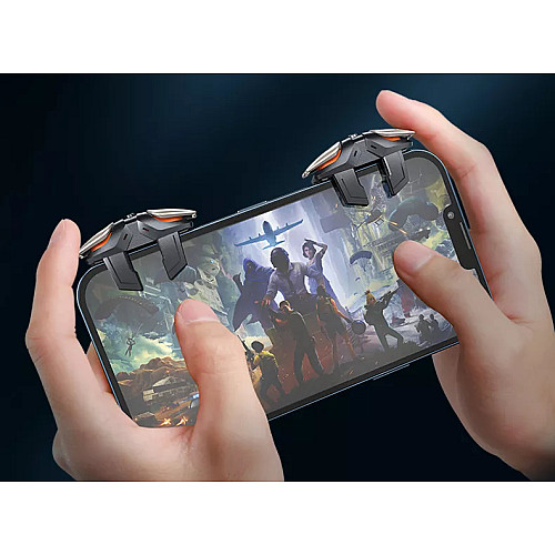 Игровые триггеры UNION PUBG Mobile JS 61 с Air Mapping макросом на 6 пальцев геймпад для смартфона