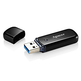 Флеш-накопитель USB3.2 128GB Apacer AH355 Black (AP128GAH355B-1)