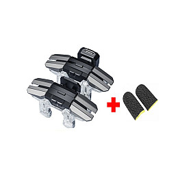 Геймпад триггер для смартфона Union JS 65 с Air Mapping макросом до 50 нажатий для PUBG пабг COD Standoff 2 iOS Android