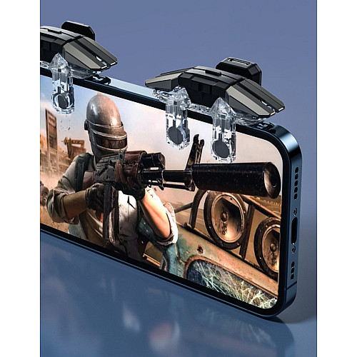 Геймпад триггер для смартфона Union JS 65 с Air Mapping макросом до 50 нажатий для PUBG пабг COD Standoff 2 iOS Android