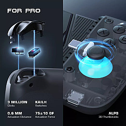 Бездротовий мобільний ігровий геймпад контролер GameSir X3 з охолодженням