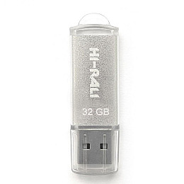Флеш память Hi-Rali Rocket USB 2.0 32GB Steel