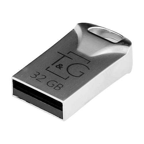 Флеш память T&G USB 2.0 32GB Metal 106 Steel
