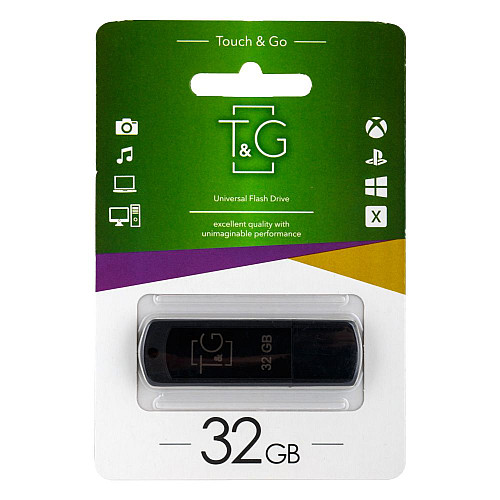 Флеш память T&G USB 2.0 32GB Classic 011 Black