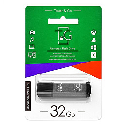 Флеш память T&G USB 2.0 32GB Vega 121 Grey