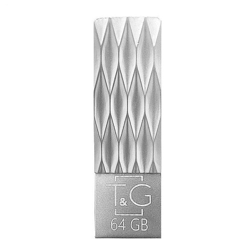 Флеш память T&G USB 2.0 64GB Metal 103 Steel