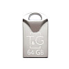 Флеш память T&G USB 2.0 64GB Metal 106 Steel