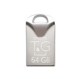 Флеш память T&G USB 2.0 64GB Metal 106 Steel