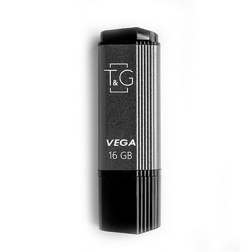 Флеш память T&G USB 2.0 16GB Vega 121 Grey