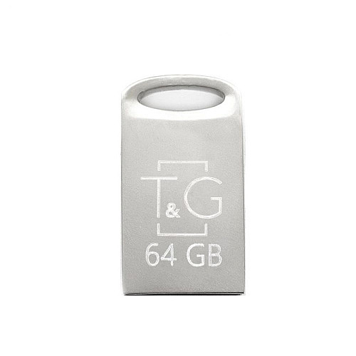 Флеш память T&G USB 2.0 64GB Metal 105 Steel