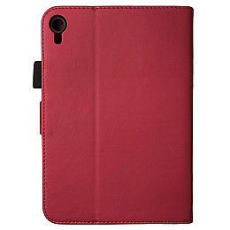 Чехол-книжка Animal Wallet Apple iPad Mini 6 Wake / Sleep Cat Красный