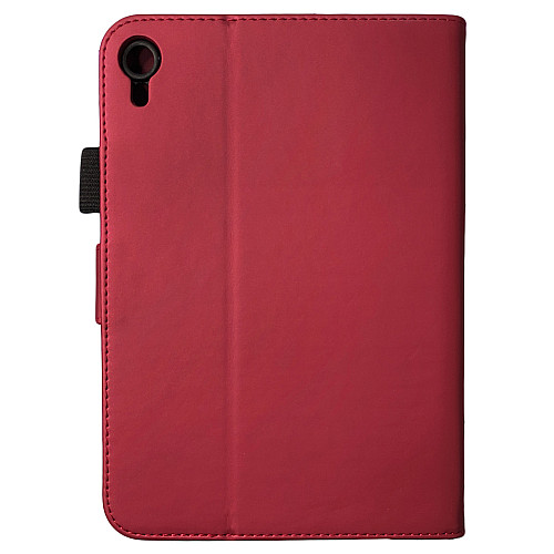 Чехол-книжка Animal Wallet Apple iPad Mini 6 Wake / Sleep Cat Красный