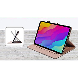 Чехол-книжка Animal Wallet Apple iPad Mini 6 Wake / Sleep Rabbit Розовое золото