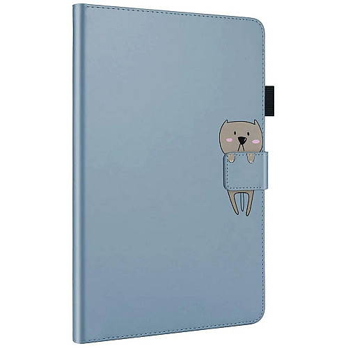 Чехол-книжка Animal Wallet Apple iPad Mini 6 Wake / Sleep Bear Голубой