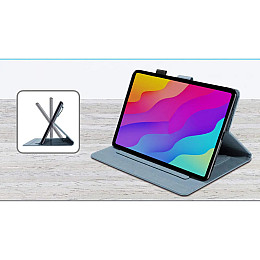 Чехол-книжка Animal Wallet Apple iPad Mini 6 Wake / Sleep Bear Голубой