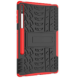 Чехол Armor Case Samsung Galaxy Tab S7 FE / S7 Plus / S8 Plus Red