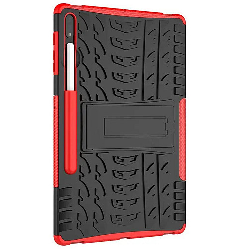Чехол Armor Case Samsung Galaxy Tab S7 FE / S7 Plus / S8 Plus Red