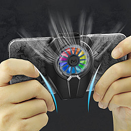 Универсальный полупроводниковый радиатор-вентилятор для смартфона MEMO Union PUBG Mobile DL 06