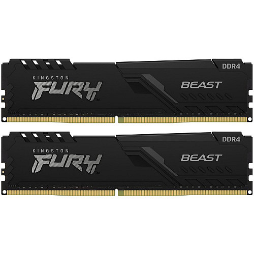 Модуль пам'яті DDR4 2x32GB/3200 Kingston Fury Beast Black (KF432C16BBK2/64)