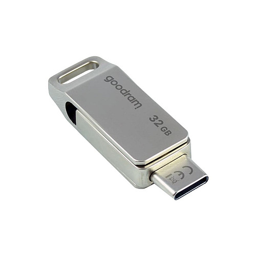 Флеш-накопитель USB3.2 32GB OTG Type-C Goodram ODA3 Silver (ODA3-0320S0R11)