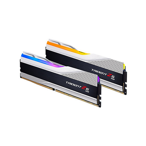 Модуль пам'яті DDR5 2x16GB/7600 G.Skill Trident Z5 RGB Silver (F5-7600J3646G16GX2-TZ5RS)