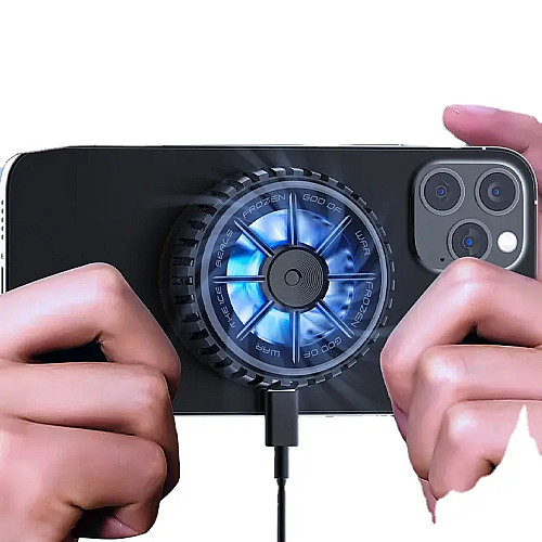 Магнитный полупроводниковый радиатор-вентилятор (кулер) для смартфона MEMO PUBG Mobile CXА 02