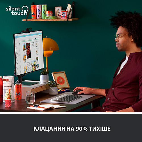 Мышь Logitech Signature M650 Wireless Graphite Черный (910-006253)