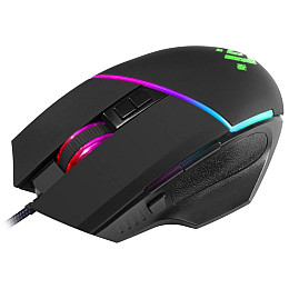 Мышь Defender Warfame GM-880L RGB 8 кнопок 12800 dpi Черный (52880)