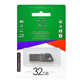 USB-накопитель T&G 32Gb Metal 114 USB Flash Drive 2.0 32 Гб Black