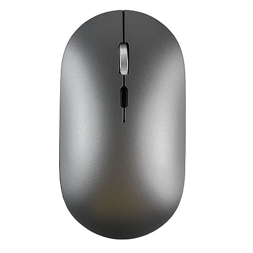 Компьютерная беспроводная мышка T-Wolf X2 Rechargeable 2.4G 1000-1600 DPI 500 Mah Grey