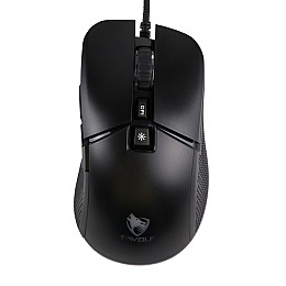 Компьютерная проводная мышь игровая T-Wolf G590 RGB 1.5 м DPI 7200 Black