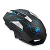Мышь беспроводная с аккумулятором HXSJ T300 2.4 G Hz Black