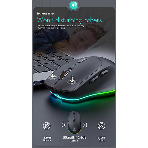 Мышь беспроводная Imice G905 2,4G Bluetooth