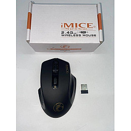 Беспроводная игровая мышь Imice G-1800 Черная