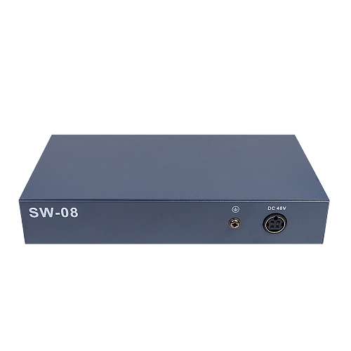 Комутатор мережевий POE GreenVision GV-018-AI-8 1PG