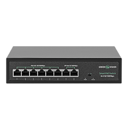 Комутатор мережевий POE GreenVision GV-015-D-06 2P