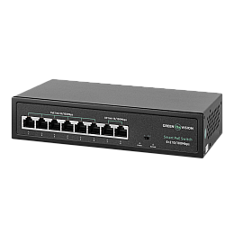 Комутатор мережевий POE GreenVision GV-015-D-06 2P