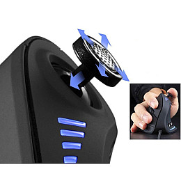 Вертикальная мышь проводная Zelotes C18 с эргономичным джойстиком RGB подсветкой